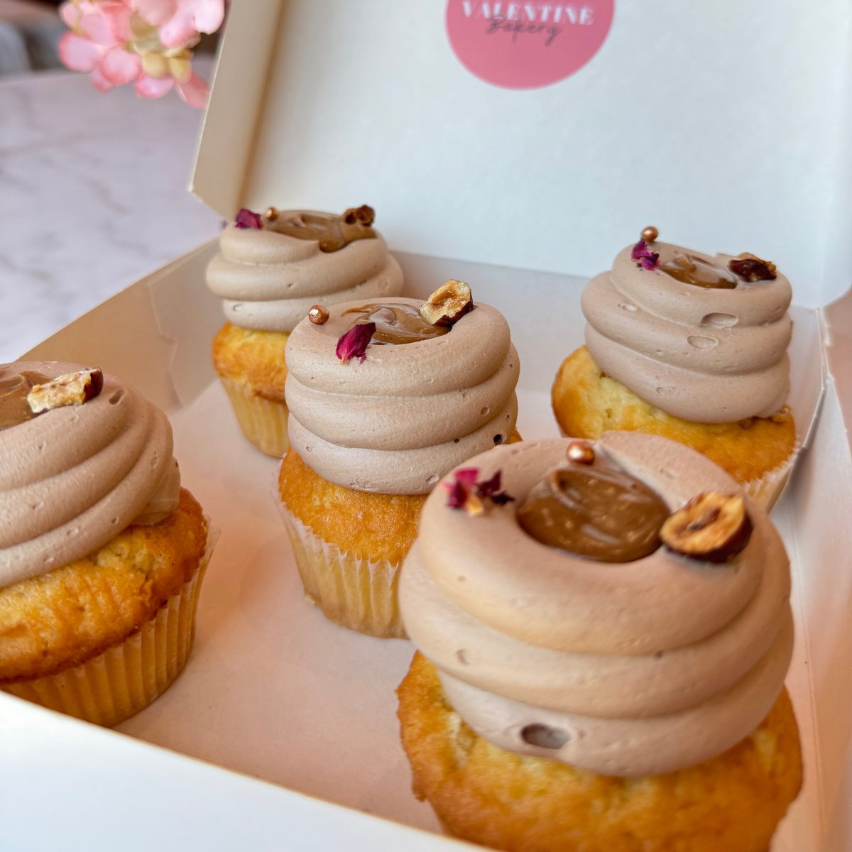 Cupcakes - Praliné